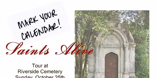 Riverside Cemetery Tour 2026