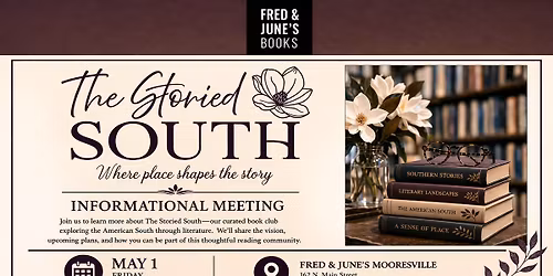 The Storied South Book Club (Interest Meeting)