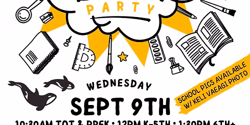 Back to Homeschool Party