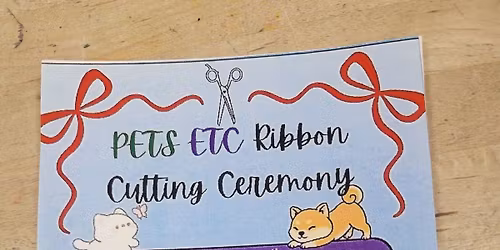 Pets Etc Ribbon Ceremony