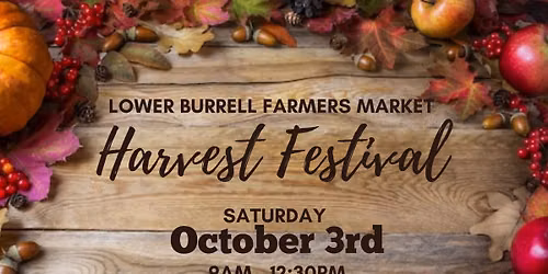 Lower Burrell Farmers Market Harvest Festival
