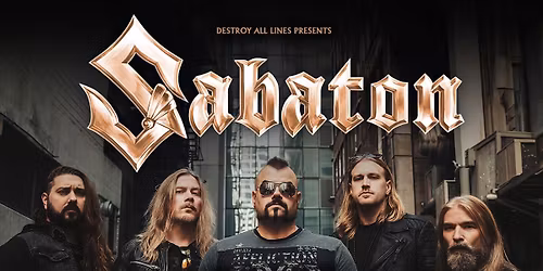 Sabaton Ostrava Tickets