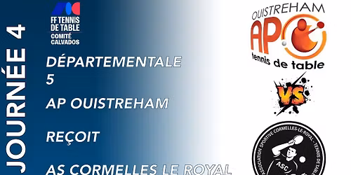 APO Ouistreham (1) vs AS Cormelles le Royal TT (1)