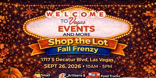 Shop the Lot: Fall Frenzy