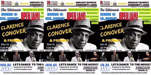 Rutgers IJS Presents Greg Burrus Community Jam feat Clarence Conover -MPACK