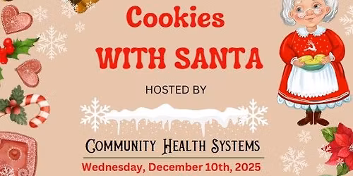 Cookies with Santa