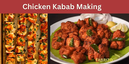 Chicken Kabab Making