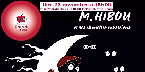 M. HIBOU ET SES CHOUETTES MUSICIENS chanson fran\u00e7aise tout public