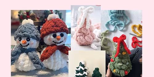 Chunky Knit Tree & Snowman Craft & Sip at Keg Grove Morris
