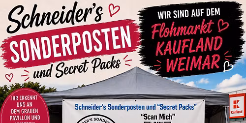 Auf den Flohmarkt Kaufland Weimar