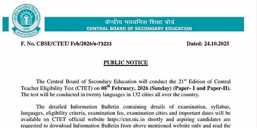 CTET PAPER 1 & PAPER 2 EXAM 