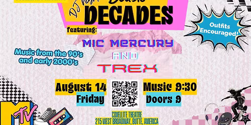Double Decades DJ Night