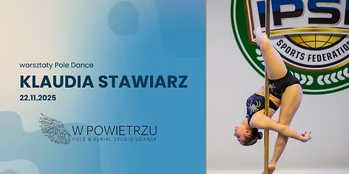 KLAUDIA STAWIARZ W Powietrzu - warsztaty Pole Dance - FONJI\/SALTA\/AKROBATYKA