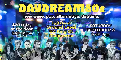 Daydream80s #10 - new wave. pop. alternative. daytime.