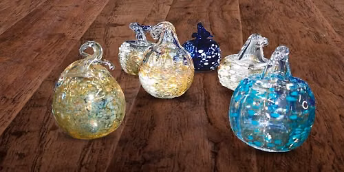 Introduction to Glassblowing: Glassblown Pumpkins \u2013 October 1