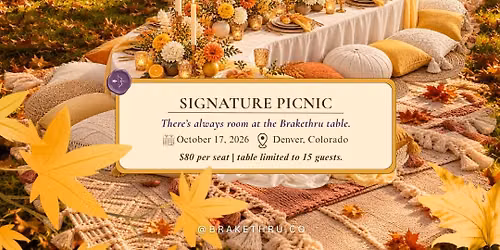 A Signature Fall Picnic