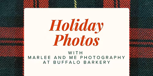 Holiday Photos at the Barkery