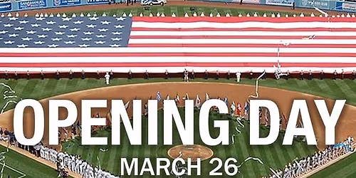 Dodgers vs Diamondbacks Takeover March 26 2026 (Opening Day)