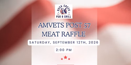 AmVets Post 57 Meat Raffle