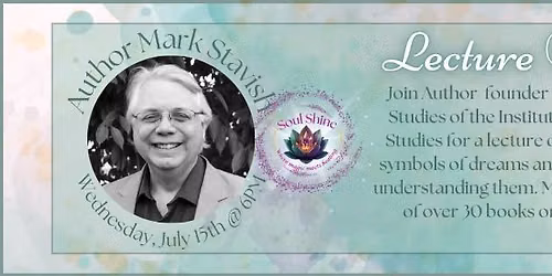 Lecture Week - Author Mark Stavish