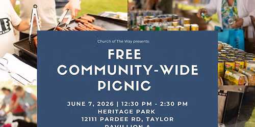 Free Community Wide Picnic!