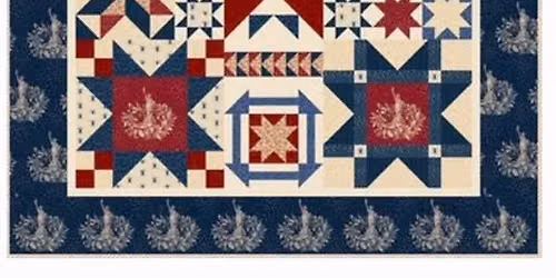Liberty Island Sampler BOM by Marcus Fabrics 