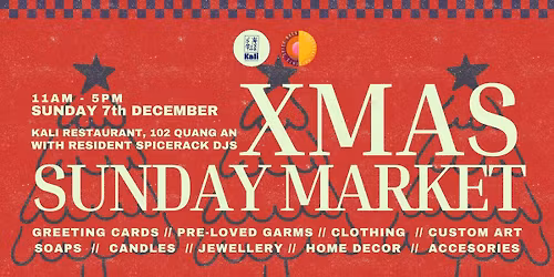 SpiceRack x Kal\u00ed: XMAS SUNDAY MARKET