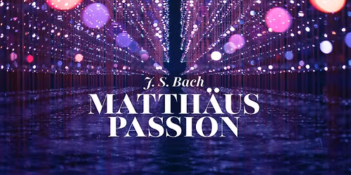 J.S. Bach, Matth\u00e4uspassion