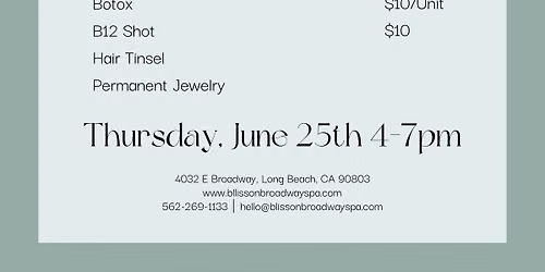 Bliss Beauty & Wellness Bash