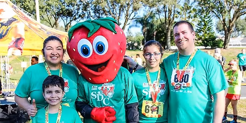 Strawberry Distance Challenge 5K,10K, 1 Mile