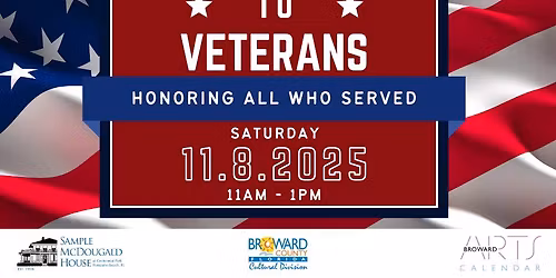 Salute to Veterans at the Sample-McDougald House