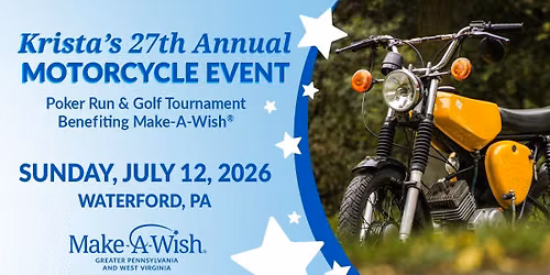 Krista\u2019s 27th Annual Motorcycle Event