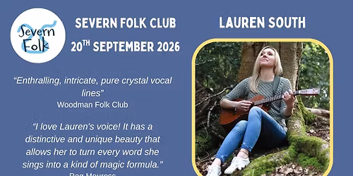 Severn Folk Club September 2026 (Lauren South)