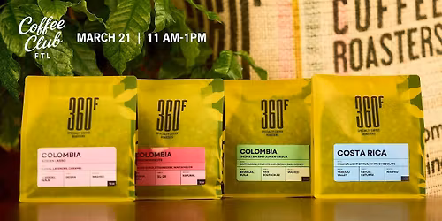 Coffee Club FTL x 360F Specialty Coffee Roasters