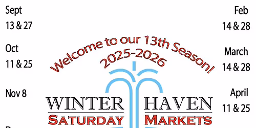 Winter Haven Saturday Markets