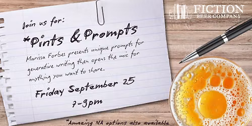 Pints & Prompts Open Mic