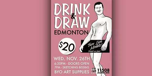 Drink & Draw November