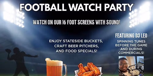 Eagles vs. Bears - Black Friday Watch Party with DJ Leo