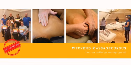 Erkende Massagecursus in een weekend
