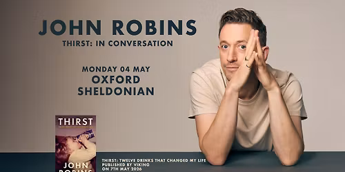 John Robins @ Sheldonian, Oxford 