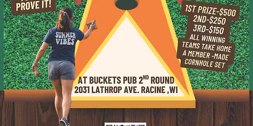 Racine Friendship Clubhouse\/NAMI Racine County Cornhole Tournament
