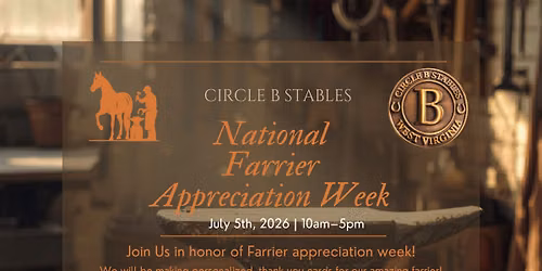 Farrier appreciation event