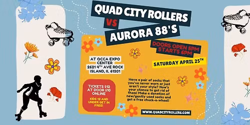 Quad City Rollers vs. Aurora 88s