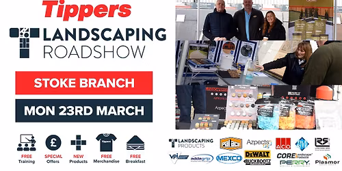 Tippers Stoke Landscaping Roadshow 2026 | Live Demos & On-the-Day Deals