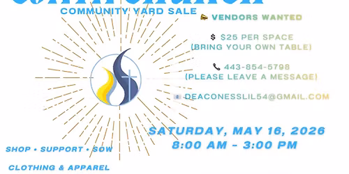 CJAYA Annual Yard Sale