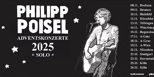 Philipp Poisel | Adventskonzert | L\u00fcbeck