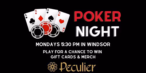 Poker Night at Peculier Brewing (Windsor)