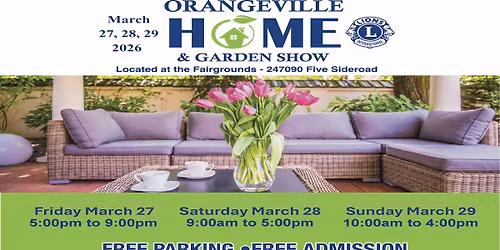 Orangeville Lions Home and Garden Show