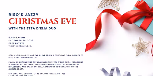 A Jazzy Christmas Eve at RISQ