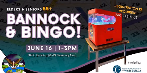 Bannock + Bingo (55+)
